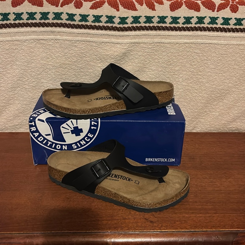 Birkenstock Gizeh Black asst TL